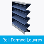 roll formed louvres