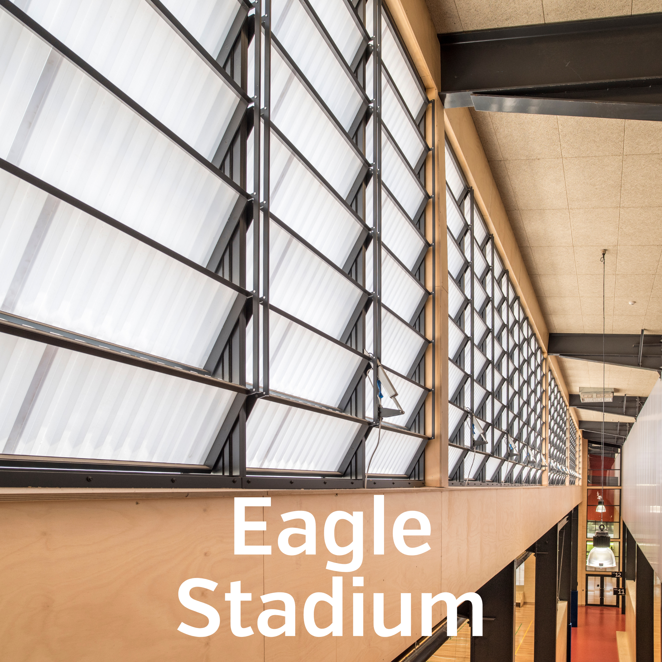 Eagle Stadium Operable Louvres